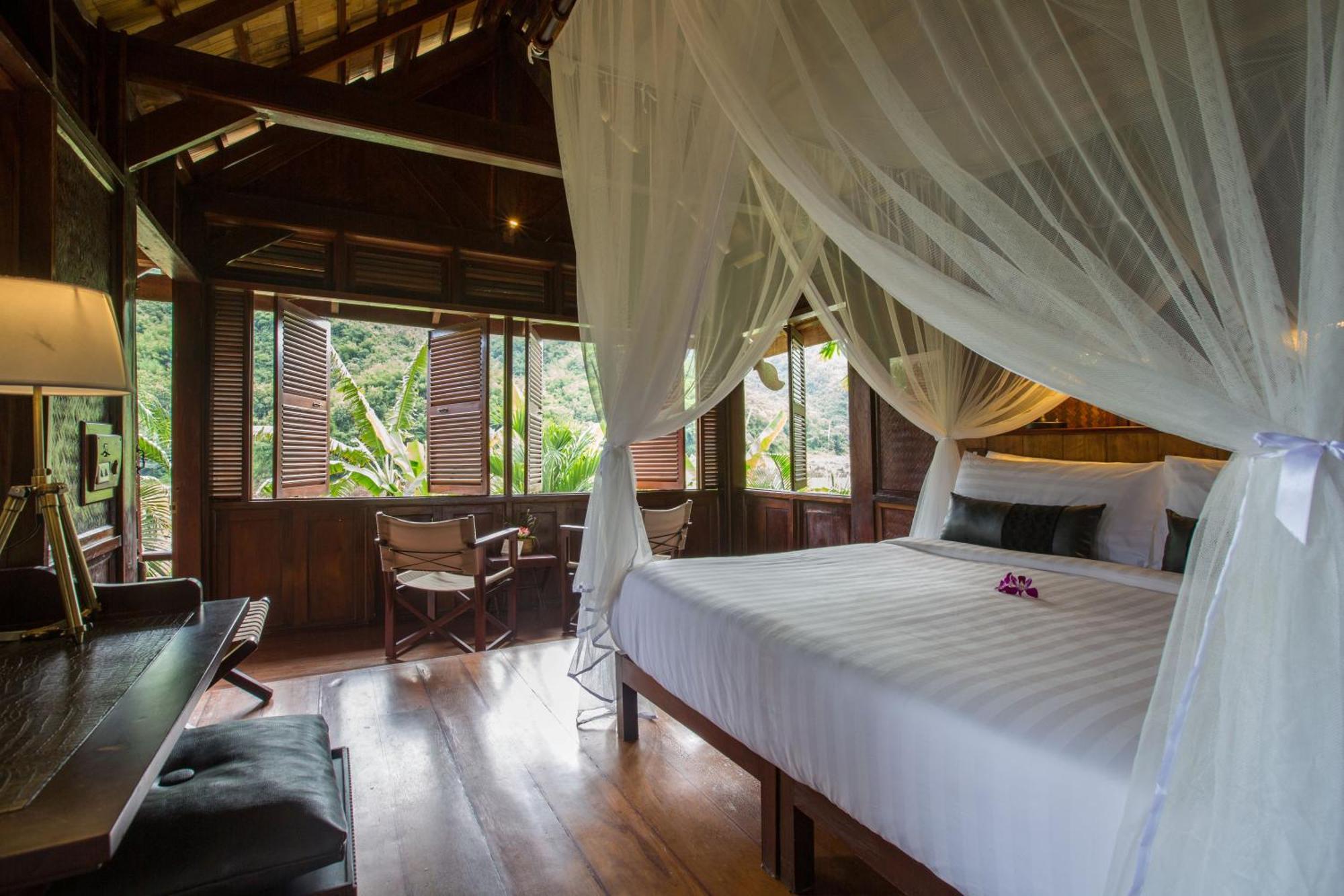 The Luang Say Lodge ปากแบ่ง ภายนอก รูปภาพ